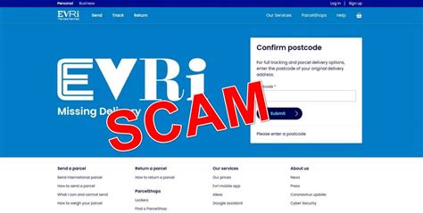 evri Hermes scam